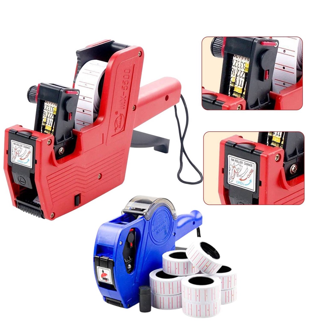 DZB Price Tagger Labeller Price Tag Gun, Price Tag Sticker Shopee