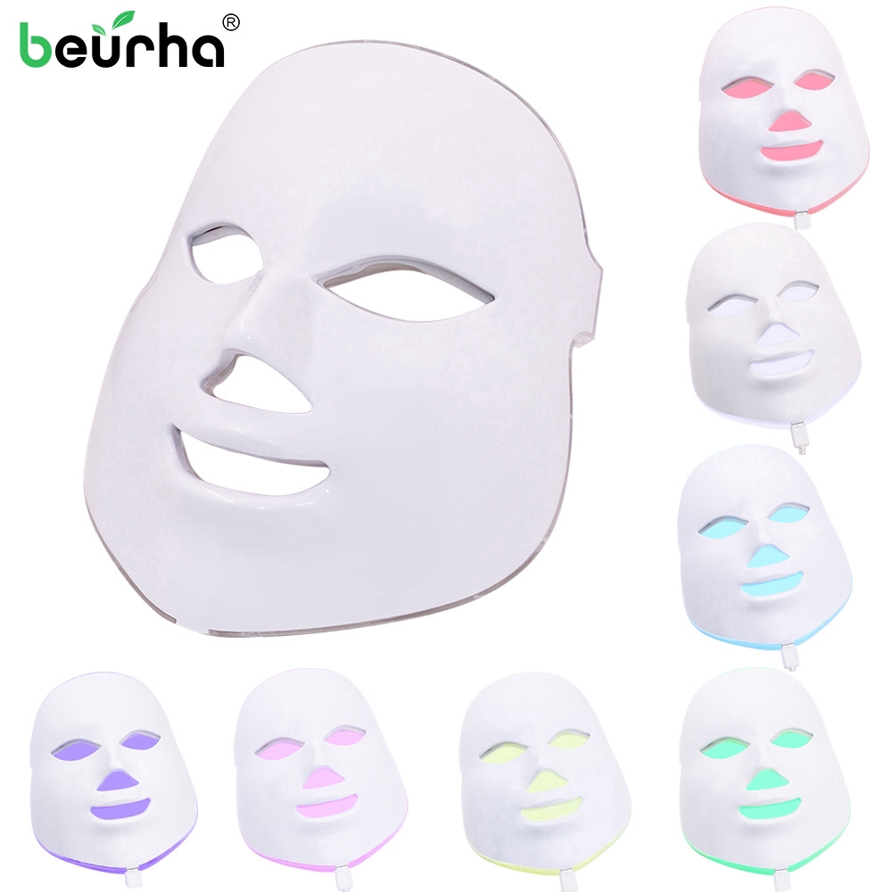 7 in 1 Laser Led Skin Care Tool Led Therapy Mask Light Face Mask
