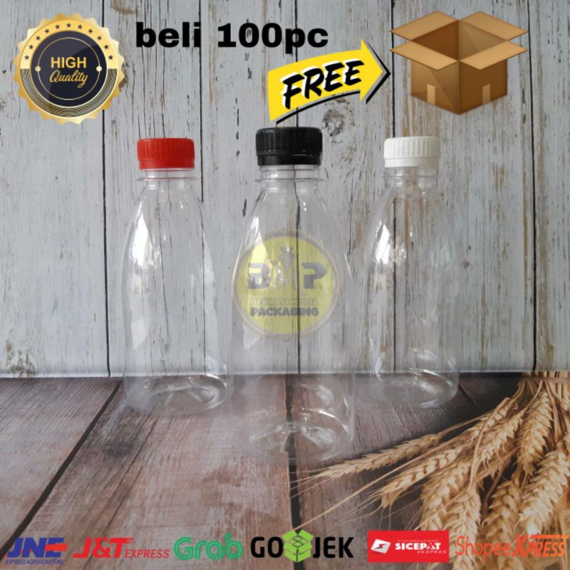 Beautiful 350ml 350ml Jelly Bottle 350ml 15gram Plastic Bottle Shopee