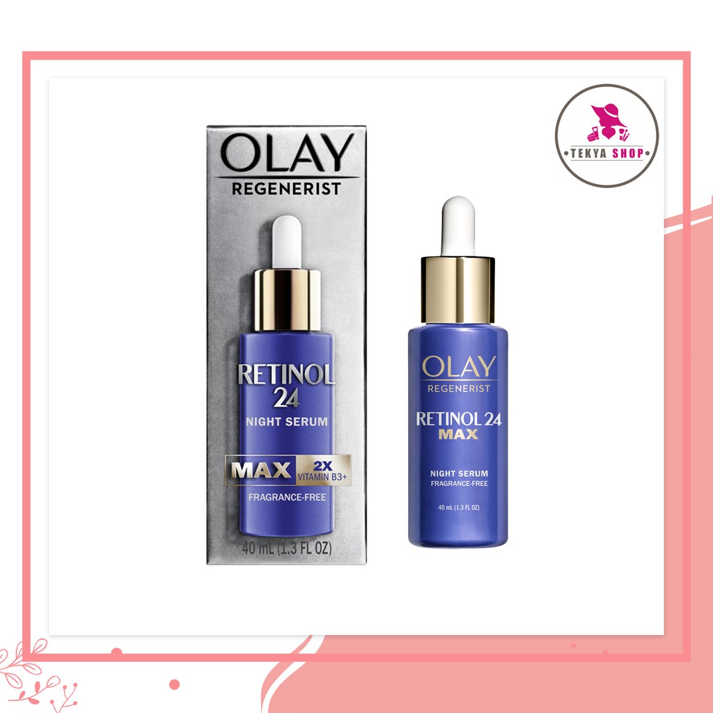 Olay Regenerist Retinol 24 Max Night Serum, 40 ml (Made in USA