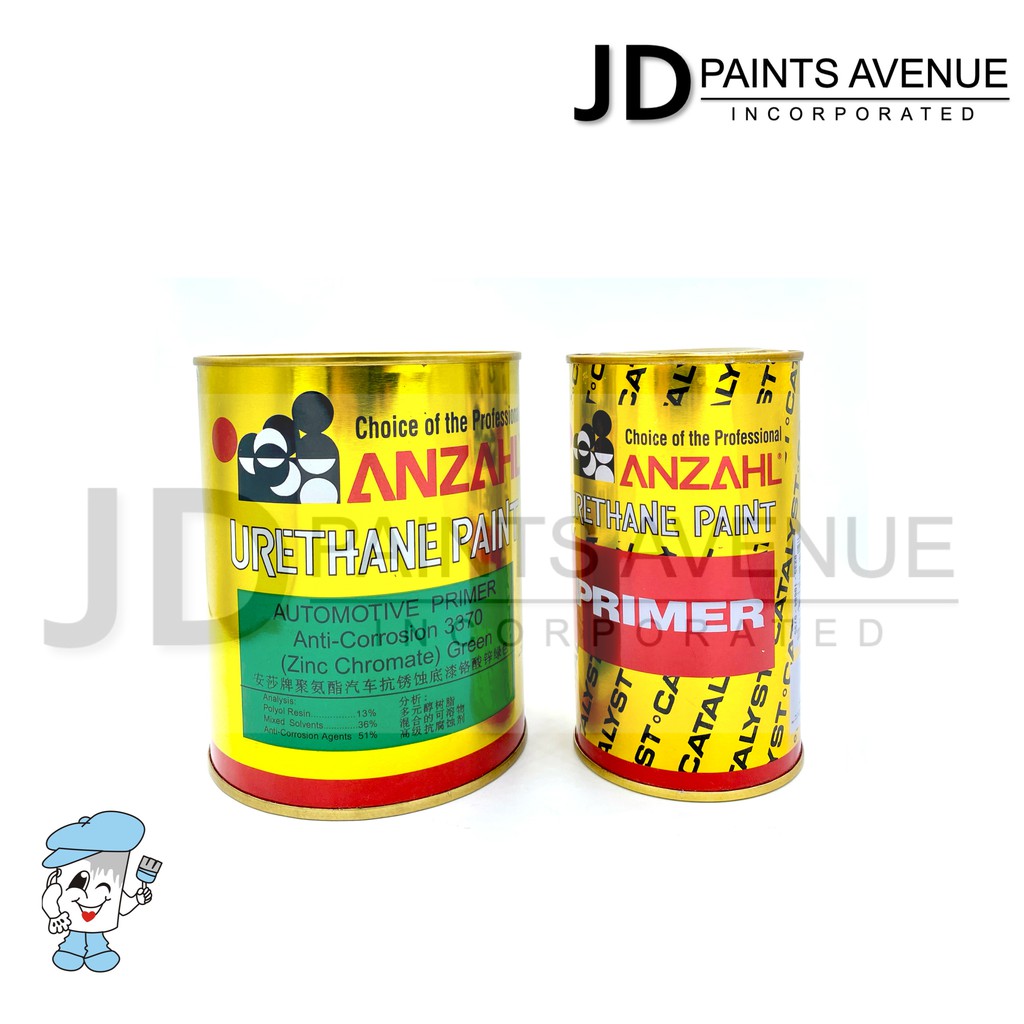 Anzahl Automotive Primer AntiCorrosion 3370 (Zinc Chromate) Green