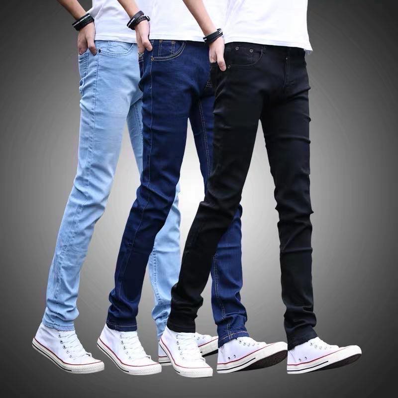 Maong Pants For Men 3 Colors Skinny Jeans Stretchable Fashion Shopee