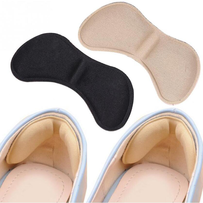2 Pairs Heel Cushion Pads Heel Shoe Grips Liner SelfAdhesive Shoe