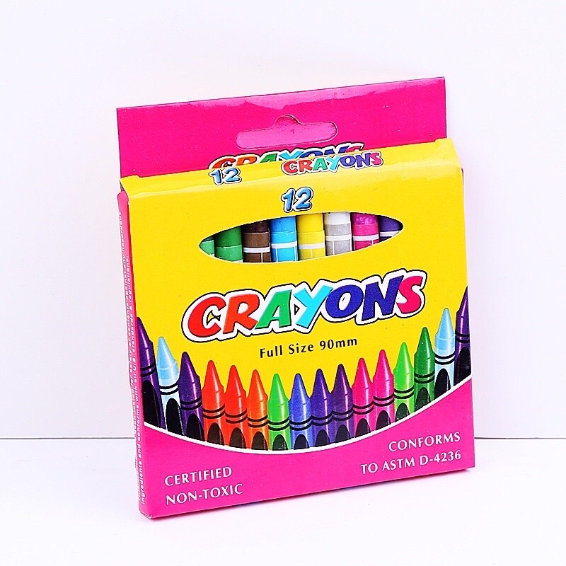 crayon 8 12 16 colors (NONTOXIC CRAYONS) Shopee Philippines