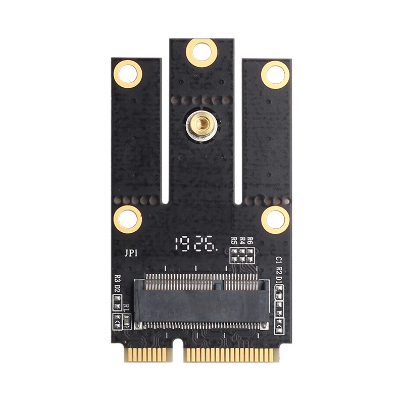 New NGFF To Mini PCIE (PCIe+USB) Adapter M.2 Wifi