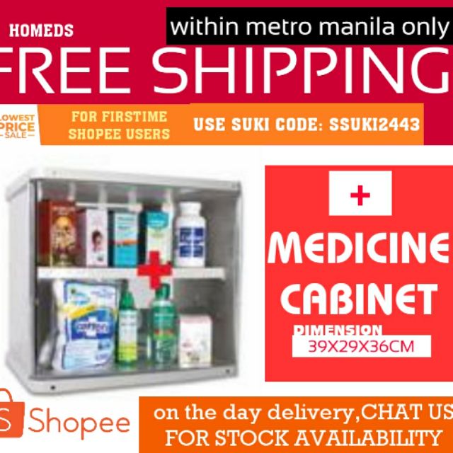 Medicine free in the day delivery metromanila Shopee Philippines
