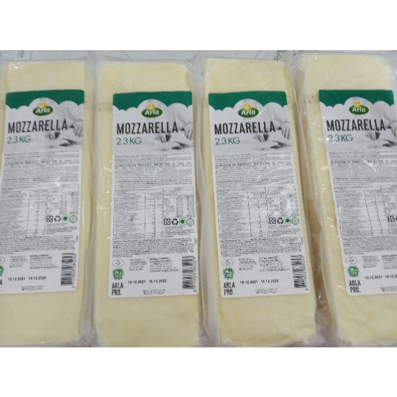 Mozzarella Cheese Arla Block 2.3kg exp May 2023 Shopee Philippines