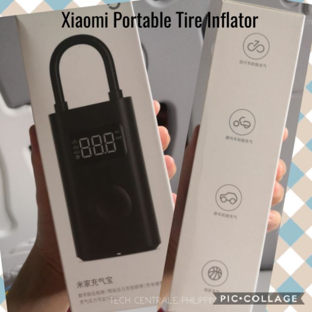 Xiaomi Mijia Portable Air Pump Smart Digital Tire Pressure Detection