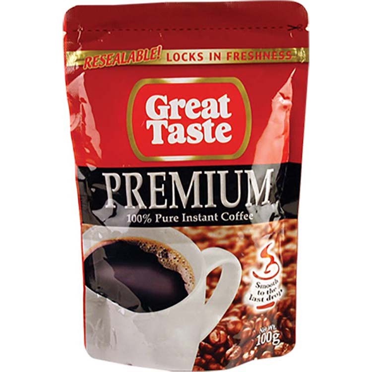 Great Taste Premium 100 Pure Instant Coffee ( 100g ) Shopee Philippines
