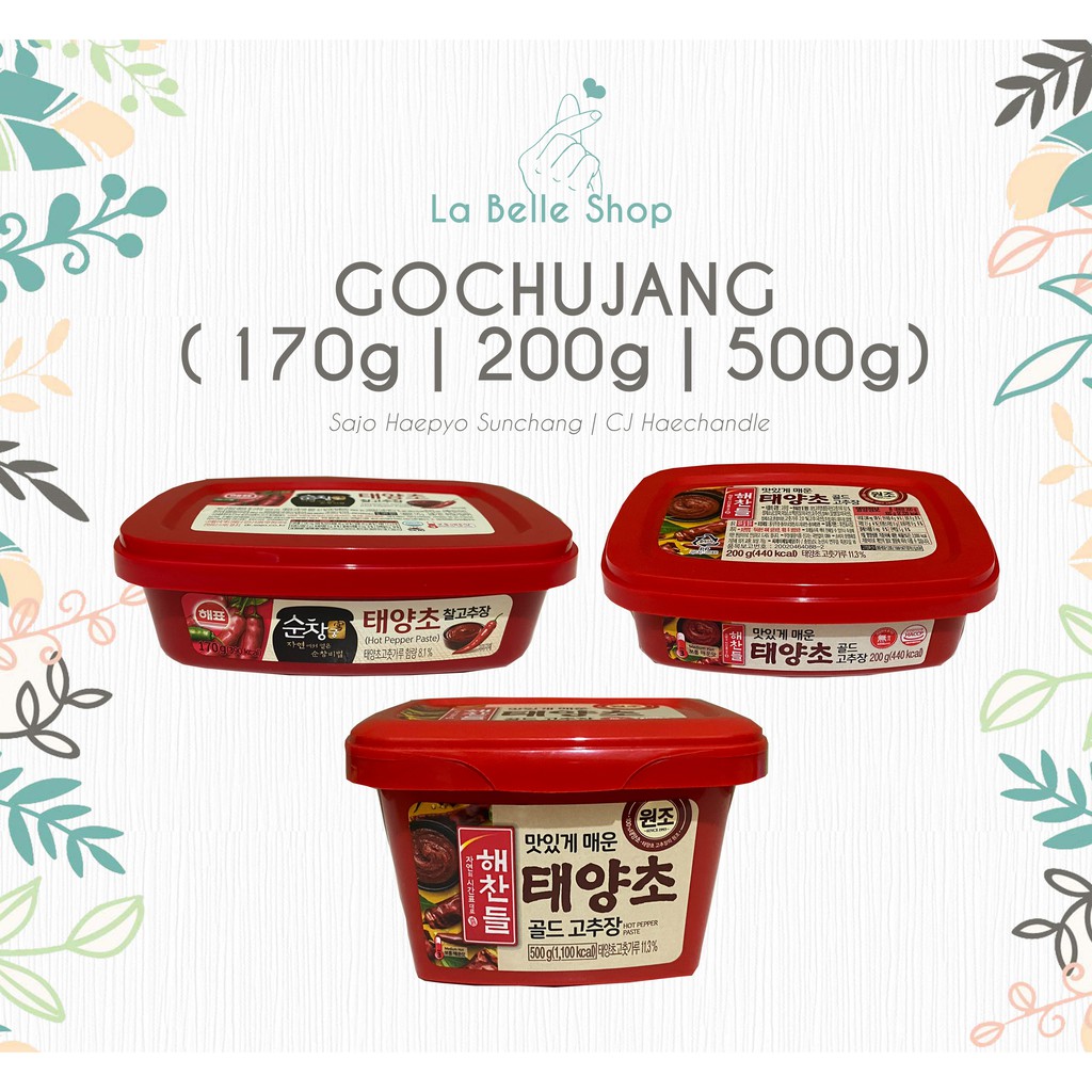 Gochujang Red Chili Paste (170g 200g 500g) Shopee Philippines