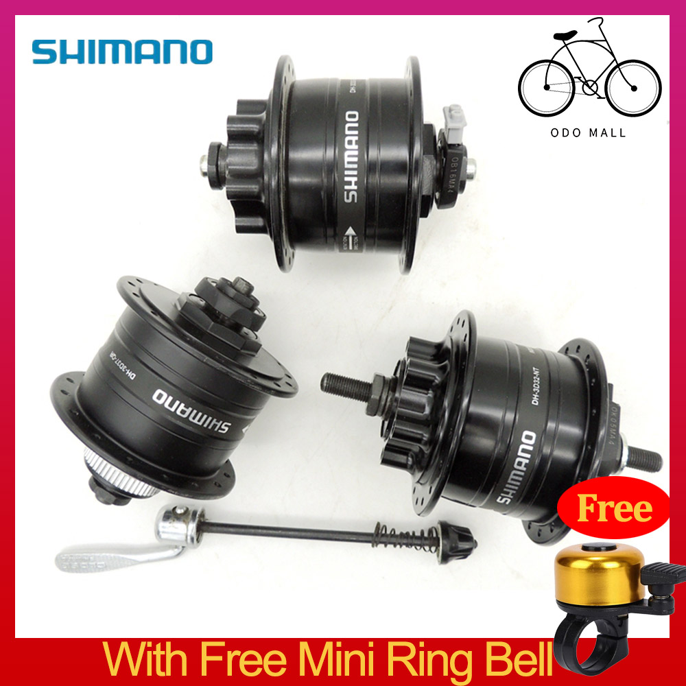 Shimano Bicycle Power Generation Hub Dynamo DH3D32 6V 3W 32 Holes