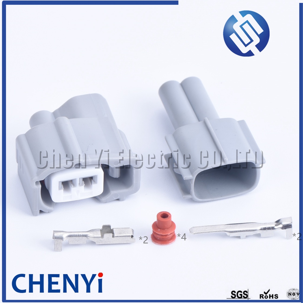 2 Pin Fuel Injector plug auto Female male wire connector 61890611