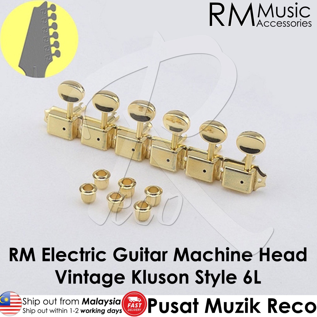 RM High Quality Vintage Kluson Style Electric Guitar Machine Head Tuner