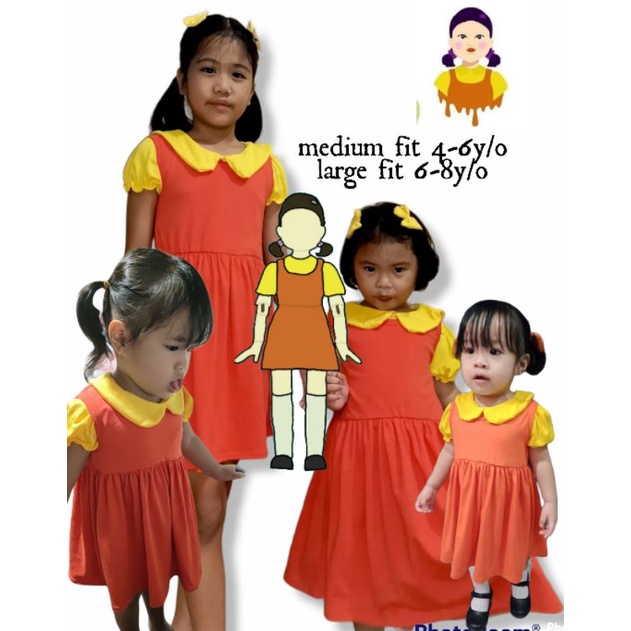 SQUID GAME COSTUME FOR BABY Shopee Philippines