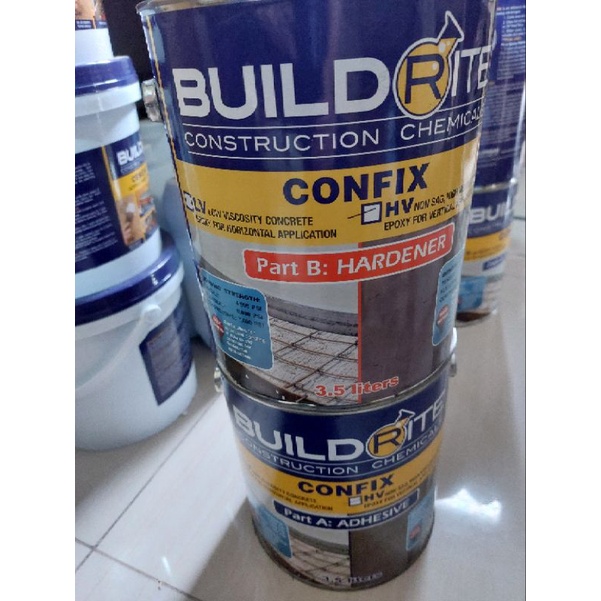 Buildrite Confix HV High Viscosity Concrete Epoxy Gallon Set A & B