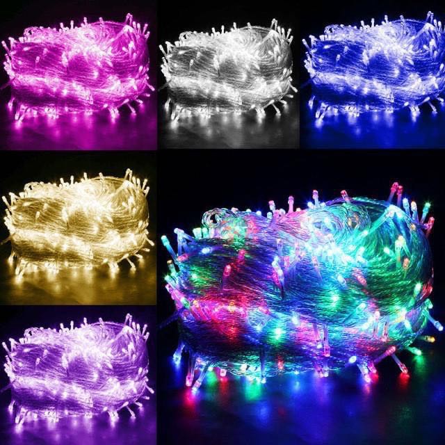 LED Lights (100L LED) Christmas Light party light waterproof Room