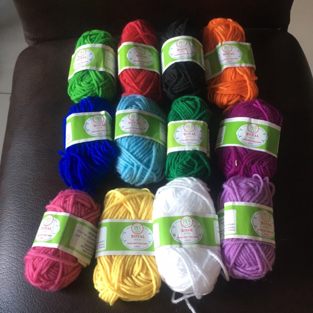 Hand Knitting Yarn 4 Ply Shopee Philippines