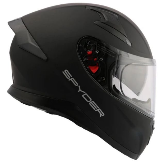 SPYDER RECON 2 PD SERIES 0 Matte Black (Extra Clear visor and Spoiler