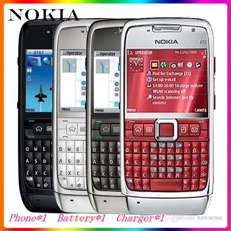 ☎Nokia E71 GPS 5MP Cellphone Unlocked E Series Mobile