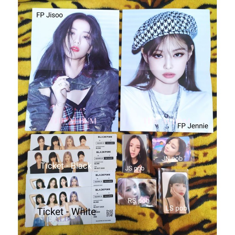 [READ DESCRIPTION] BLACKPINK THE ALBUM KTOWN4U POB , POSTCARD