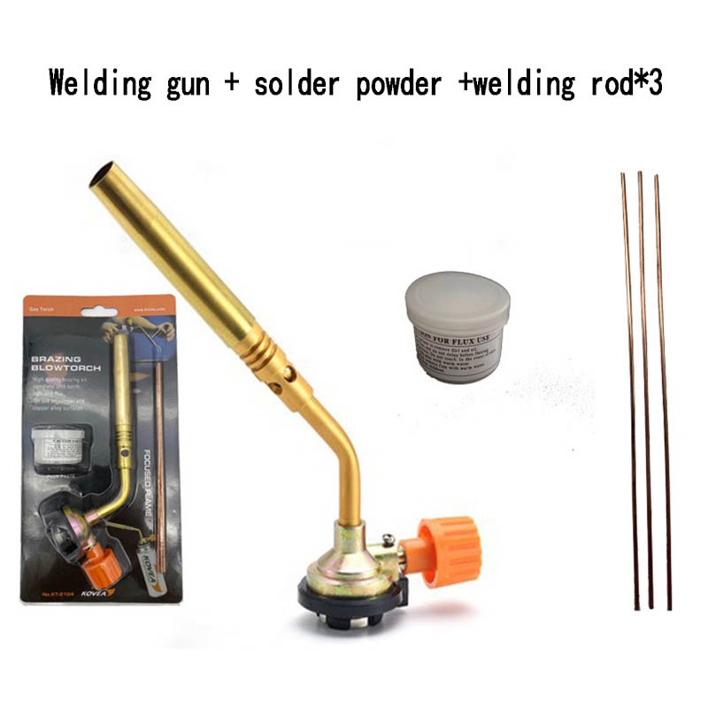 High temperature portable cassette butane gas torch torch repair air