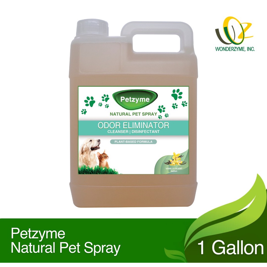 dog shampoo Petzyme 3 in 1 Spray Odor Remover Disinfectant Cleaner (1