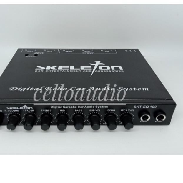 SktEq 100 Audio Skeleton Parametric Preamp Car Audio SKT EQ100