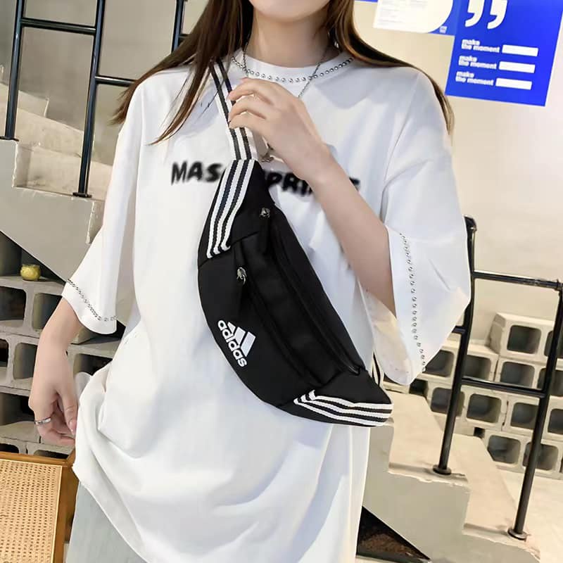 SALE ADIDAS BELT BAG "Black" (OEM PREMIUM QUALITY) Shopee Philippines