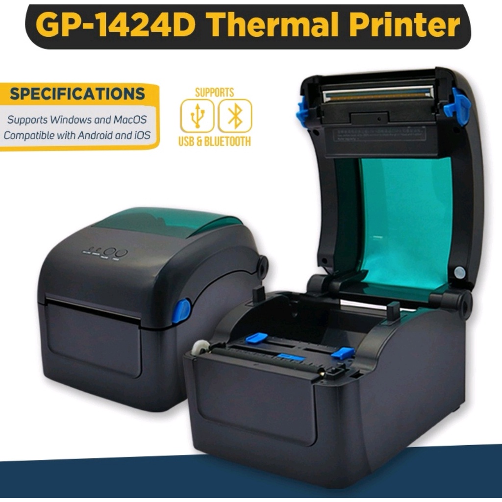 PROMO! Thermal Printer + One Free100*150MM Thermal