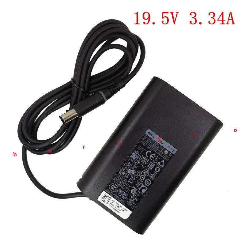 65W 3.34A AC Adapter for Dell Laptop Charger Supply