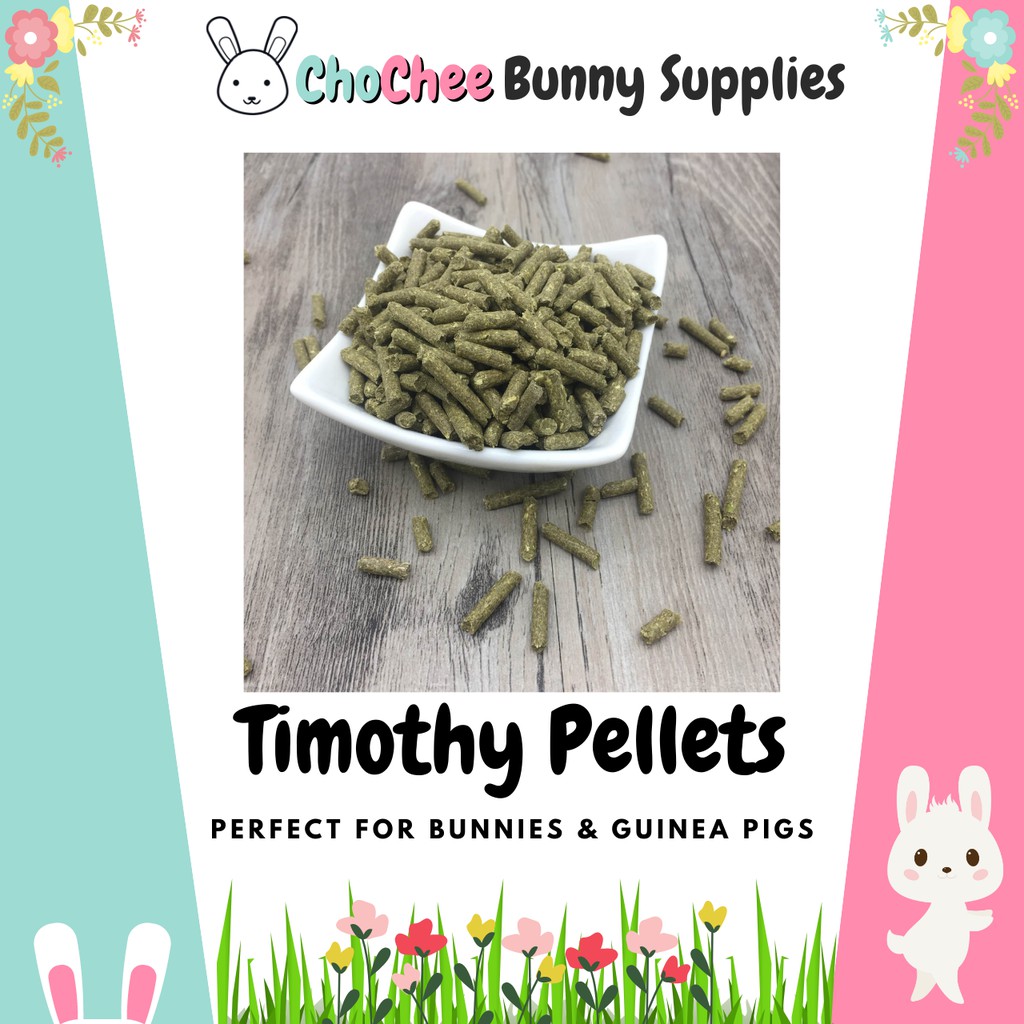 100 Pure Timothy Hay Based Pellets Green & New Small Size good for