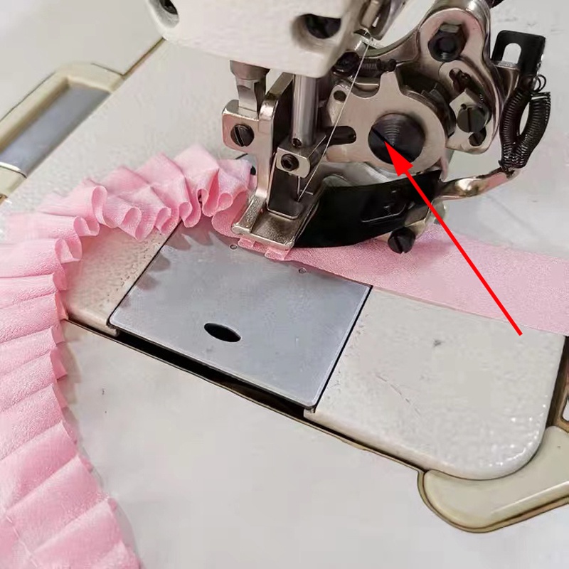 1 Set Metal Ruffler Presser Attachment Foot Industrial Sewing Machine