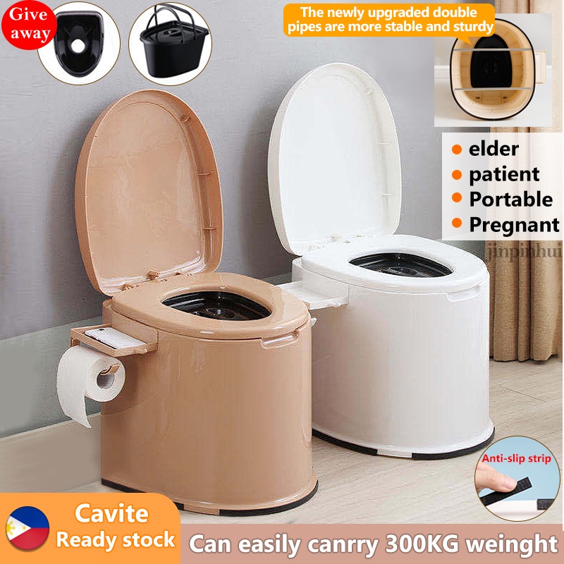 【PH Ready Stock】Mobile Toilet Elderly Pregnant Women Adult Toilet