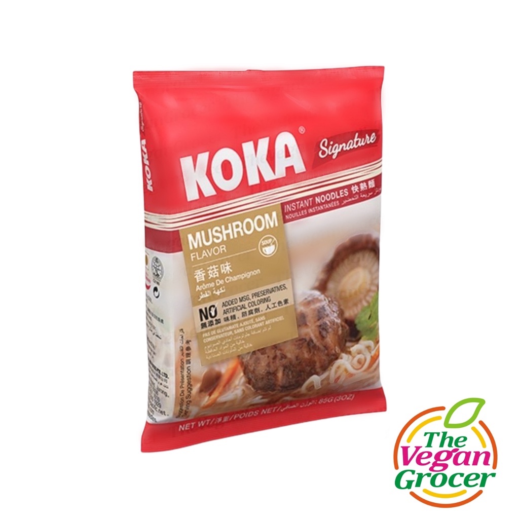 Koka Vegan Mushroom Instant Noodles 85g Shopee Philippines