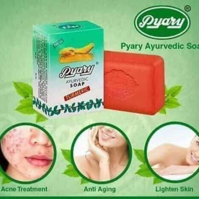 Pyary Ayurvedic Turmeric Soap (Original) Shopee Philippines
