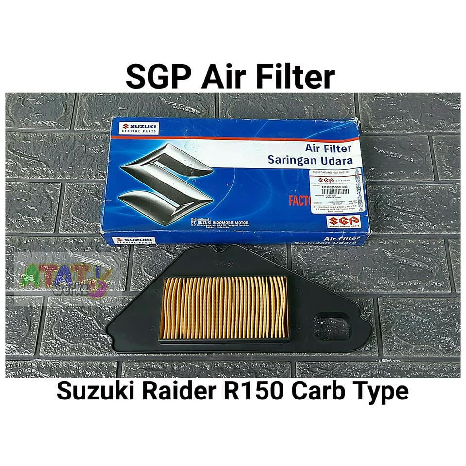 SGP Air Filter Element for Raider150 Carb Type Shopee Philippines