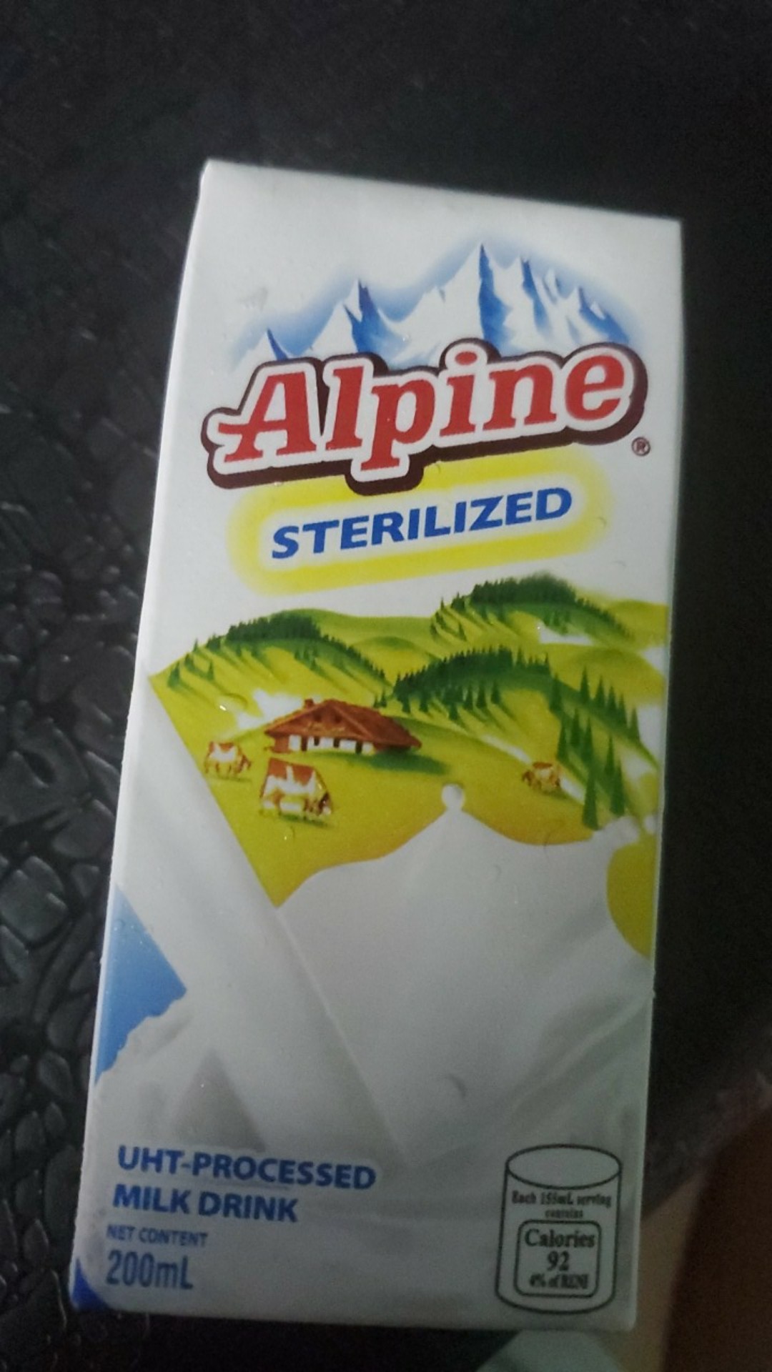 Alpine Sterilized Milk Drink 200ml Shopee Philippines