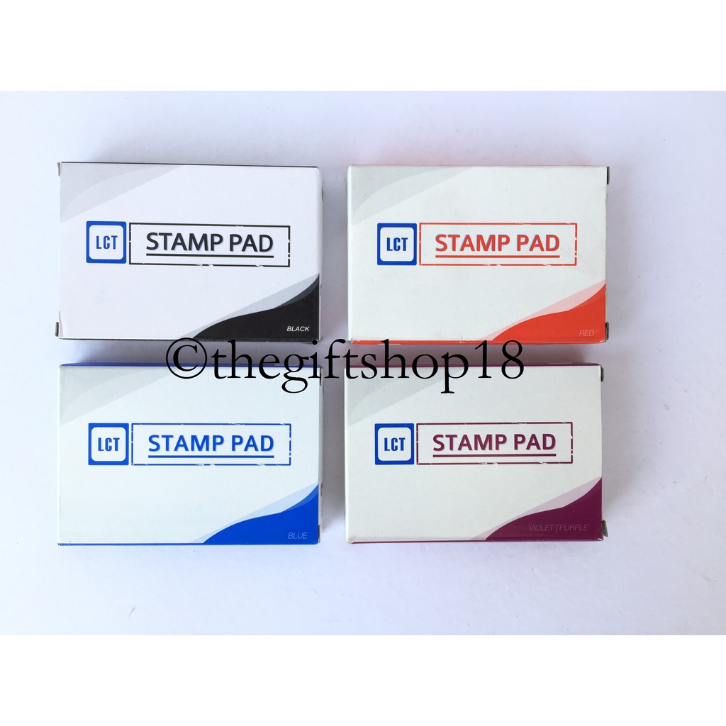 LCT Stamp pad Variation) Shopee Philippines