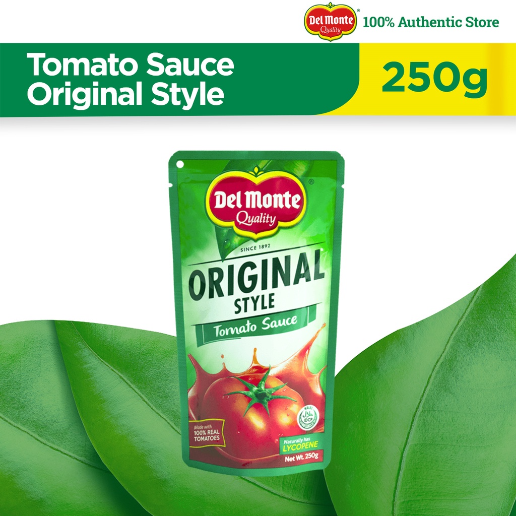 DEL MONTE Original Style Tomato Sauce with 100 Real Tomatoes 250g