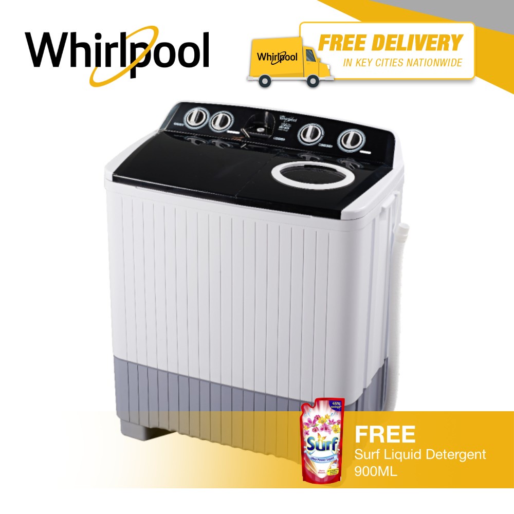 Whirlpool 10.2 kg Twin Tub Washing Machine LWT1020 (White) Shopee