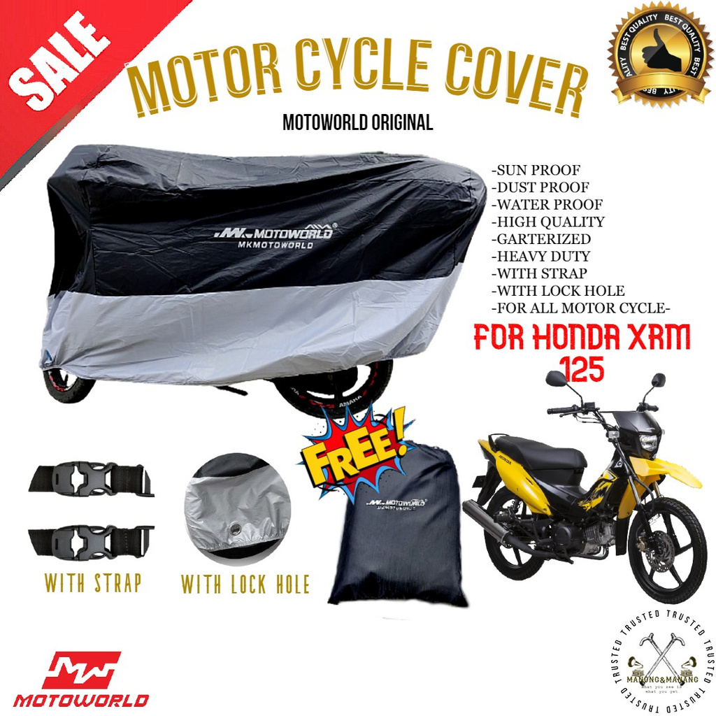 HONDA XRM 125 Motorcycle cover l Motor cover original With/out top box