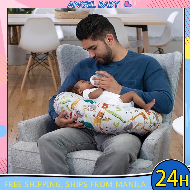 Baby Nursing Pillowcase Elastic Ushaped Pillow Case Detachable Pillow