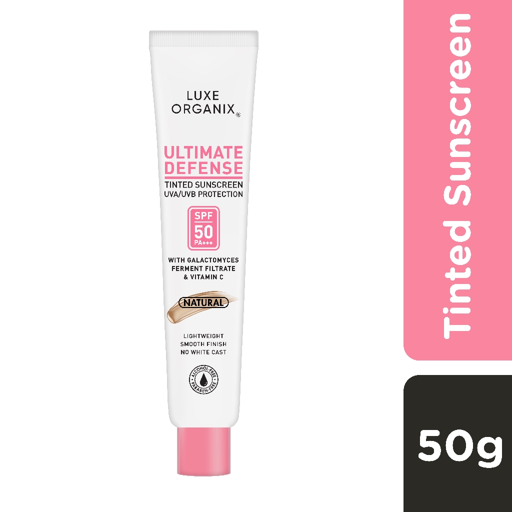 Luxe Organix Ultimate Defense Tinted Sunscreen Uva/Uvb Protection