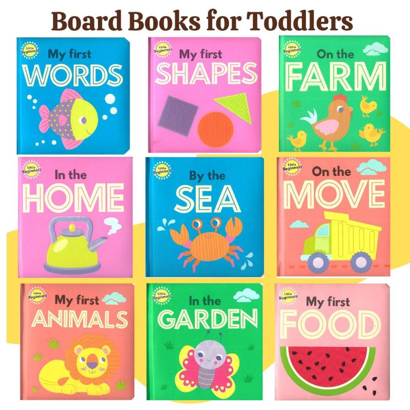 Little Beginners Picture Board Books for Toddlers Shopee Philippines