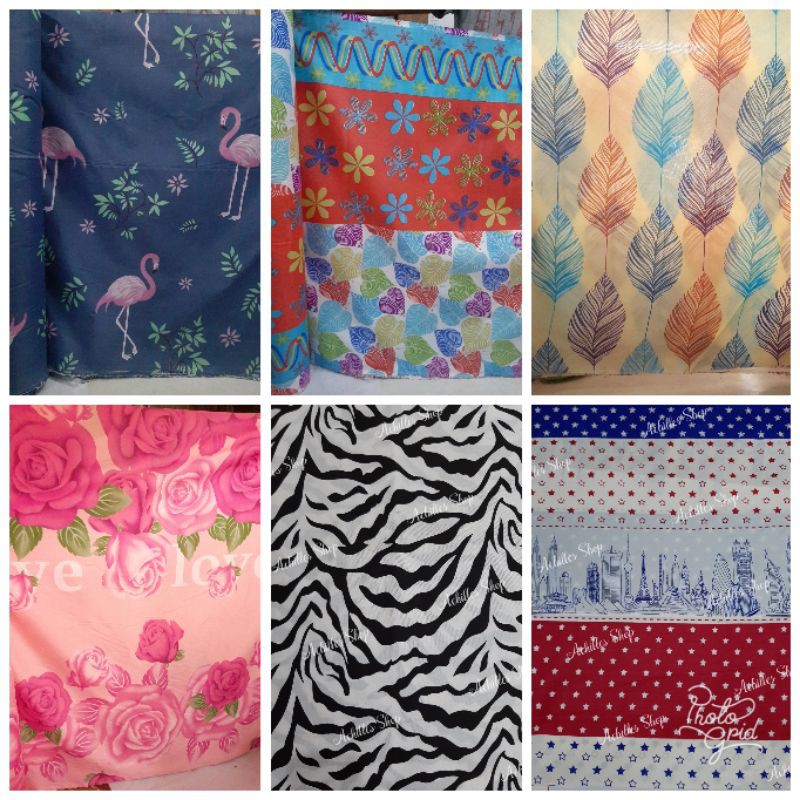 Poly Cotton Fabric per yard Shopee Philippines