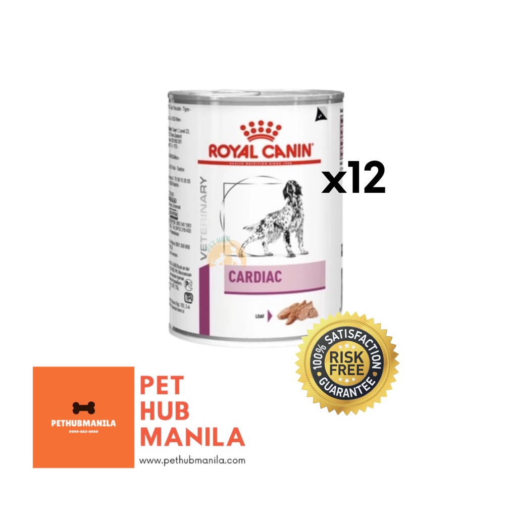Royal Canin Cardiac Wet Dog Food 410g (12 Cans) Shopee Philippines