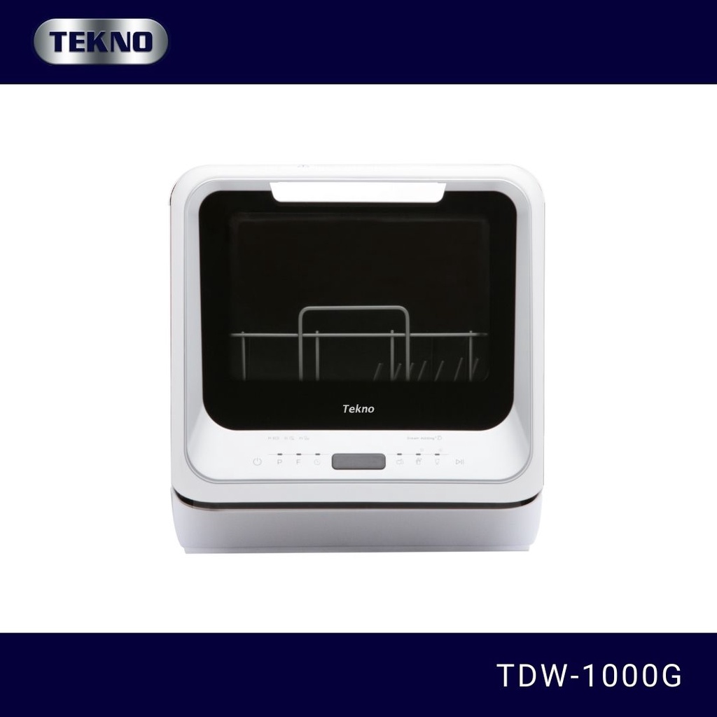 Tekno Countertop Dishwasher TDW1000G (Baby Care Steam Function) Free