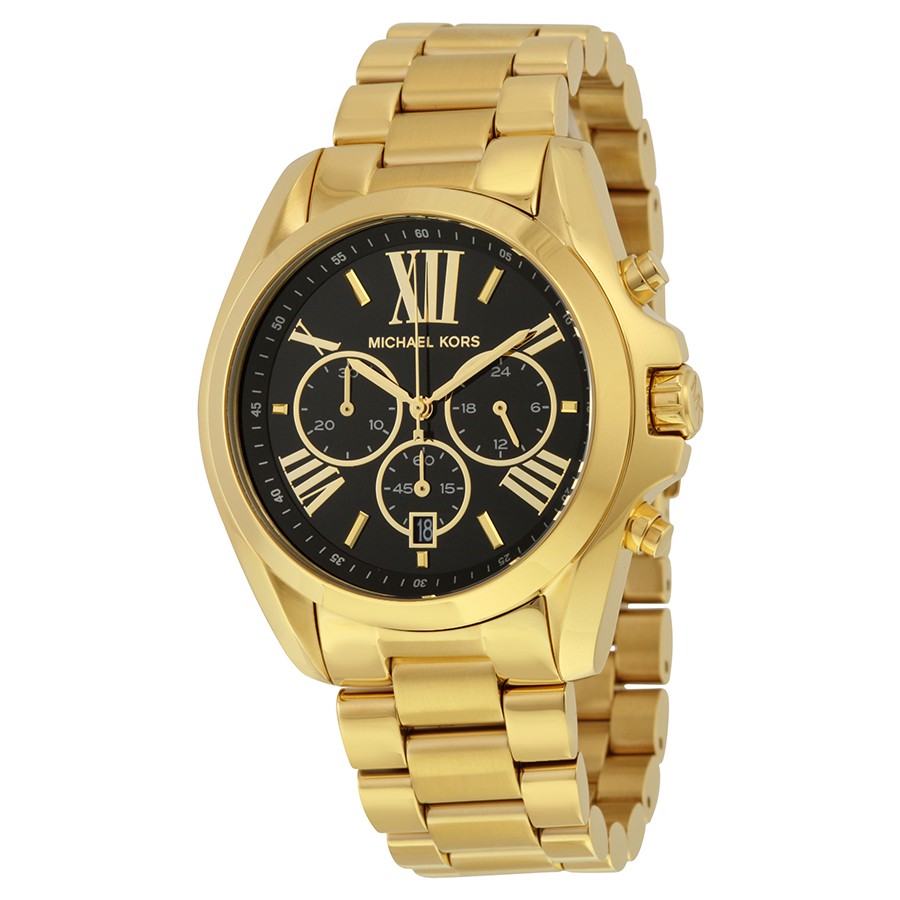 MK5854 Gold Black Stainless Steel for Men & Women MK Watch Shopee