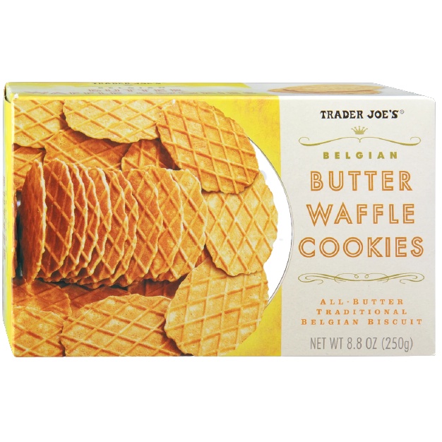 Trader Joe's Belgian Butter Waffle Cookies (250g) Shopee Philippines
