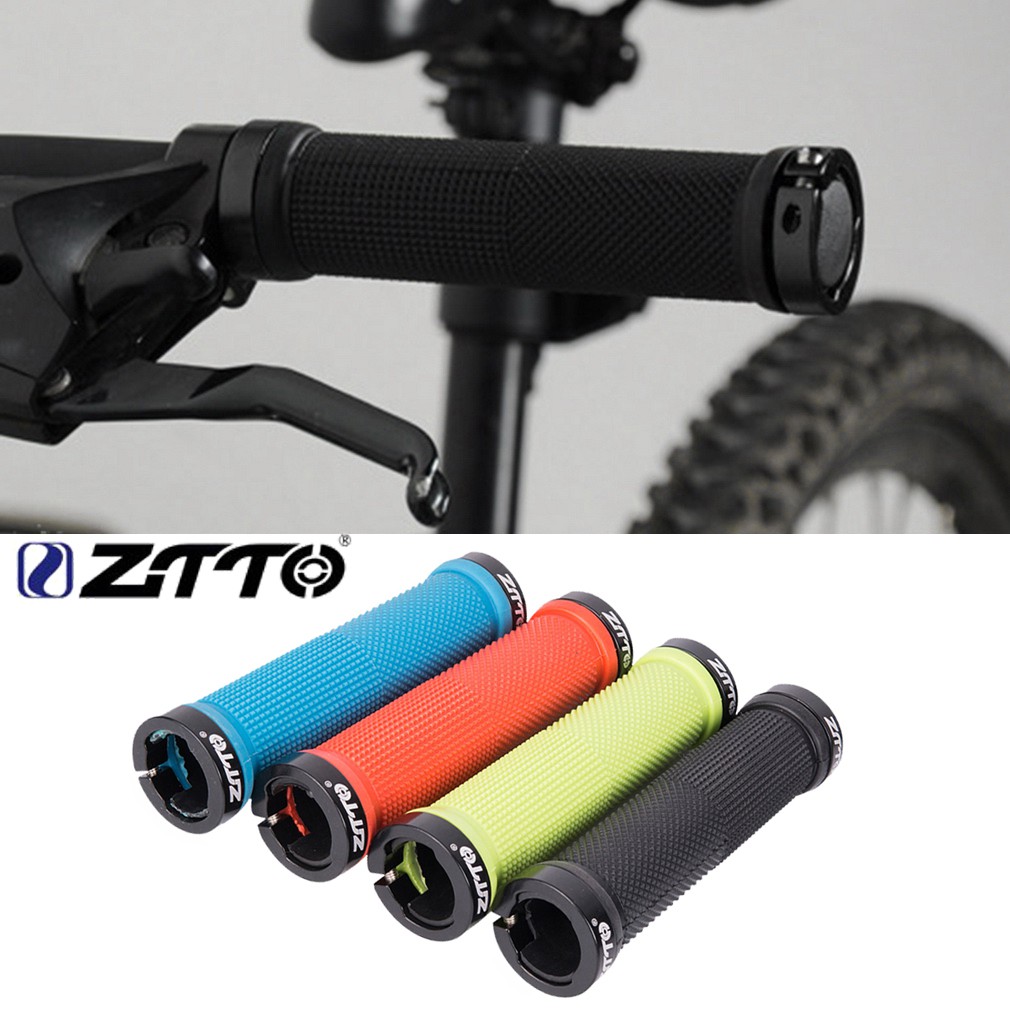 ZTTO Mountain Bike Handlebar Grips Silicone Gel Lock Anti slip Bicycle